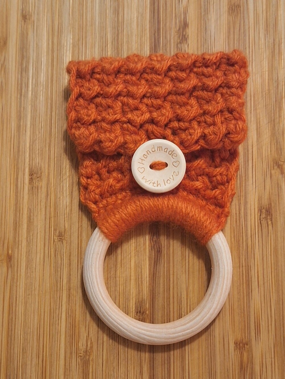 Handmade Crochet Towel Holder NWOT